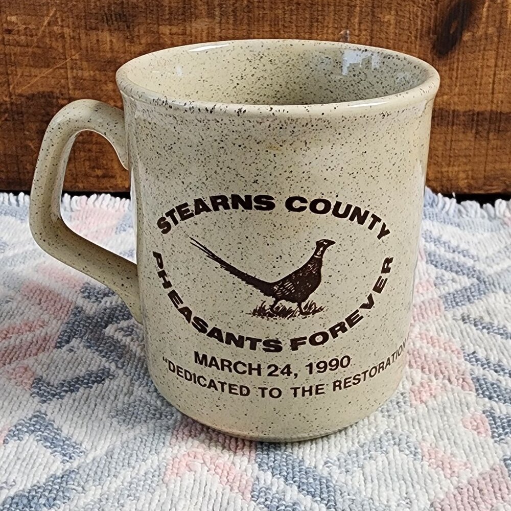 1990 Collectible Pheasants Forever Mug